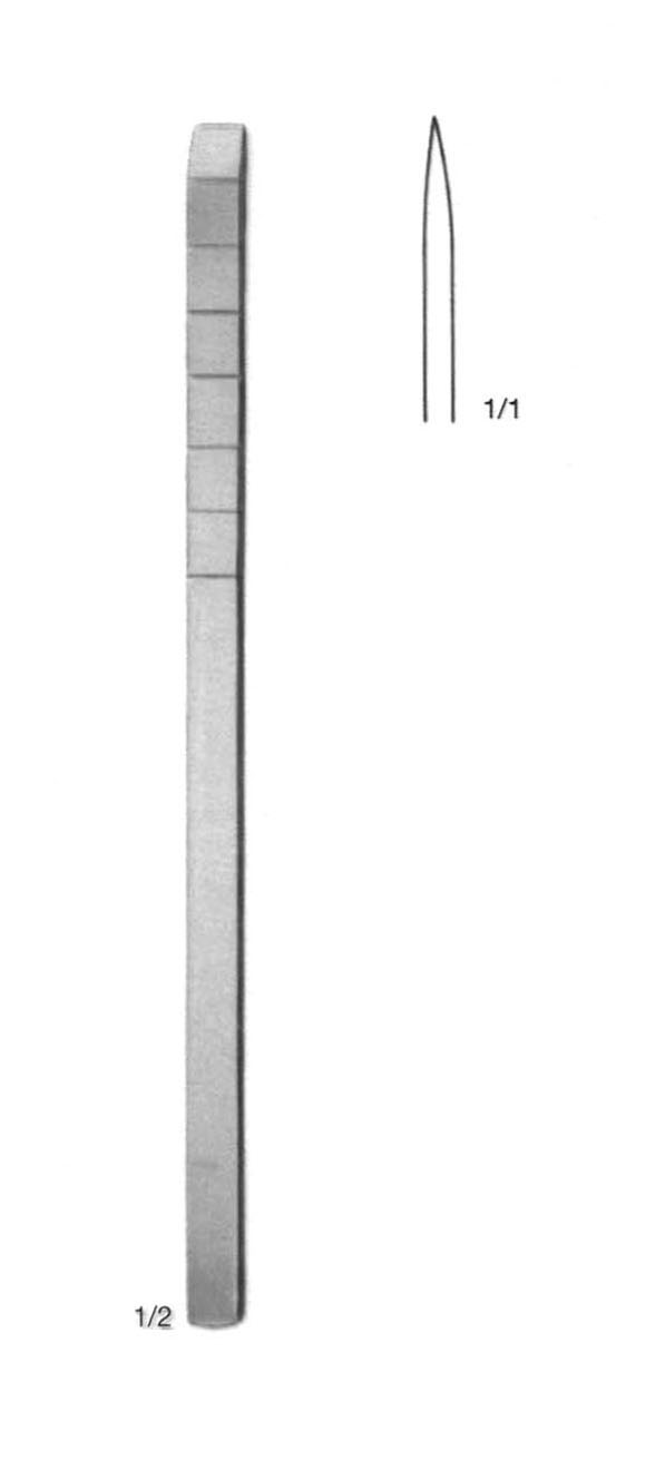 COTTLE OSTEOTOM 4 MM 18 CM